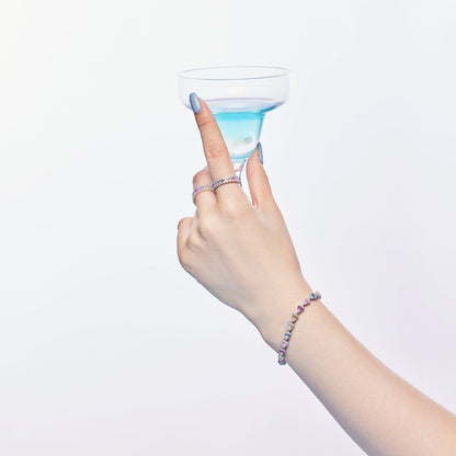 [ECHO ]Radiant Water Drop Shape Daily Bracelet