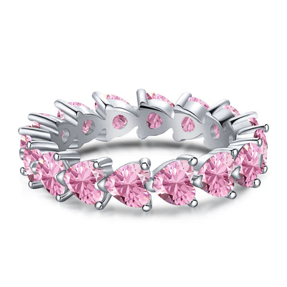 [ECHO ]0.25 Carat Radiant Romance Heart Cut Lover Ring