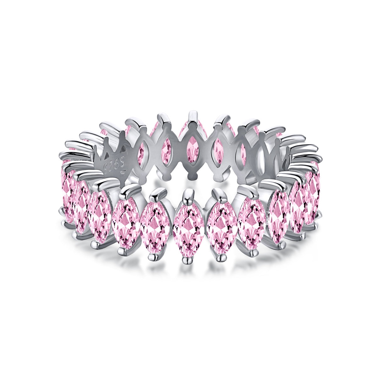 [ECHO ]Gorgeous Marquise Cut Tennis Ring