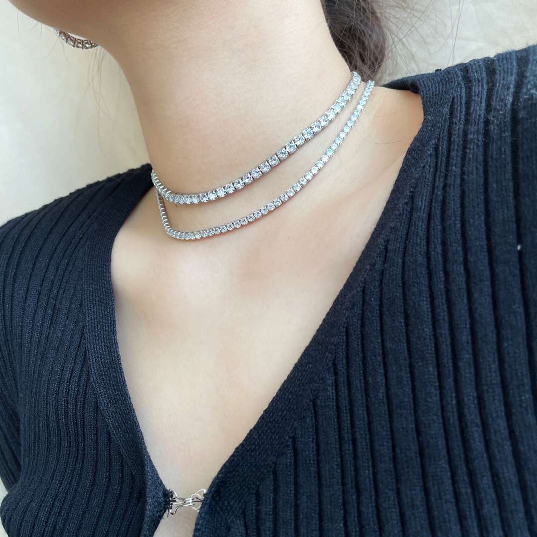 [ECHO ]Elegant Tennis Chain Necklace