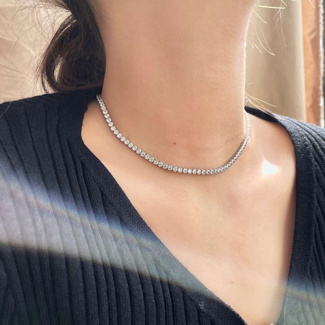[ECHO ]Elegant Tennis Chain Necklace