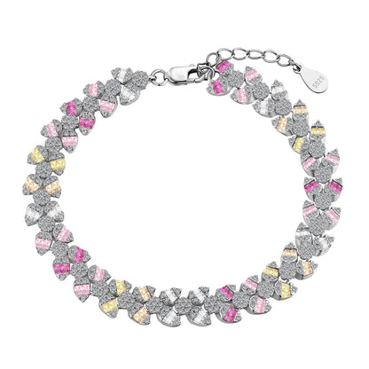 [ECHO ]Dainty Exquisite Flower Shape Daily Bracelet