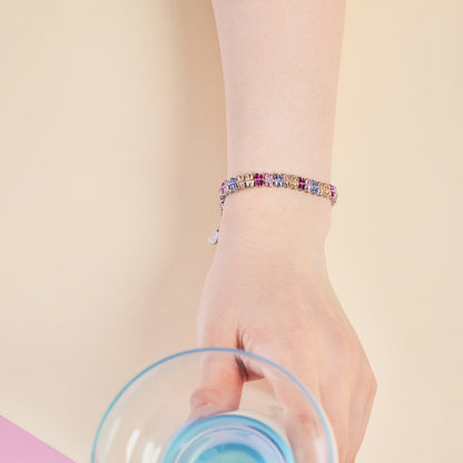 [ECHO ]Sparkling Exquisite Multi Cut Party Bracelet