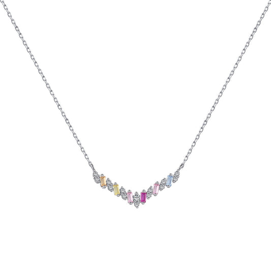 [ECHO ]Dazzling Rainbow Necklace