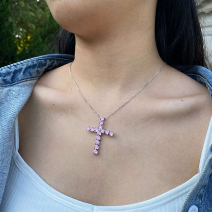 [ECHO ]Radiant Cross Shape Necklace
