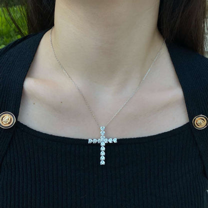 [ECHO ]Radiant Cross Shape Necklace