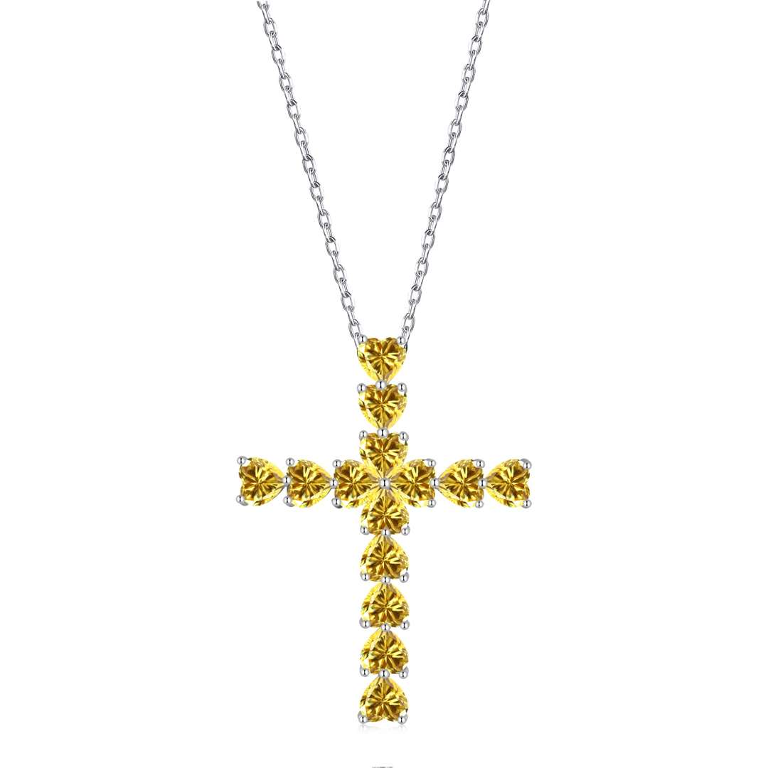 [ECHO ]Radiant Cross Shape Necklace