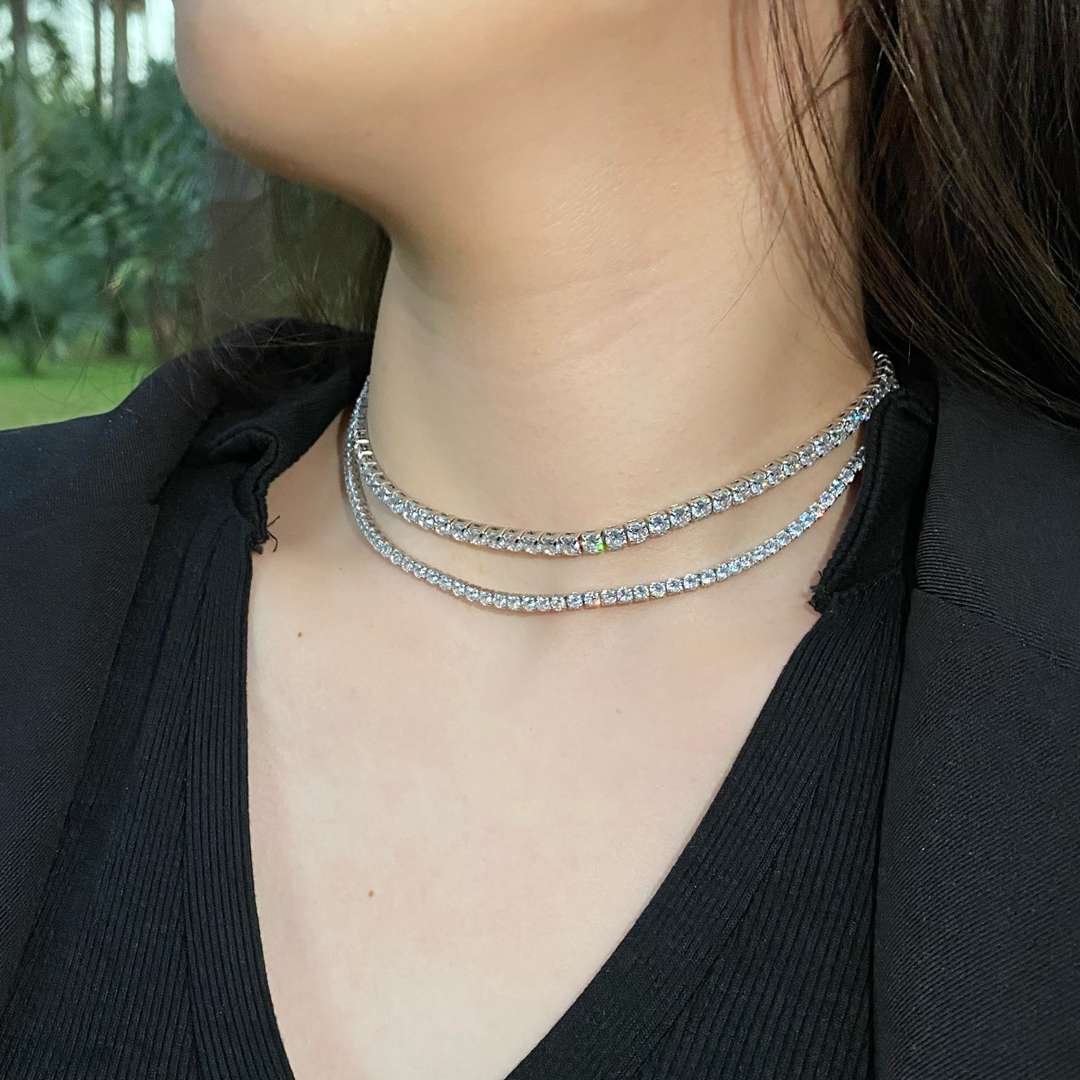 [ECHO ]Elegant Tennis Chain Necklace