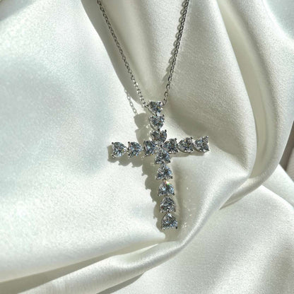[ECHO ]Radiant Cross Shape Necklace