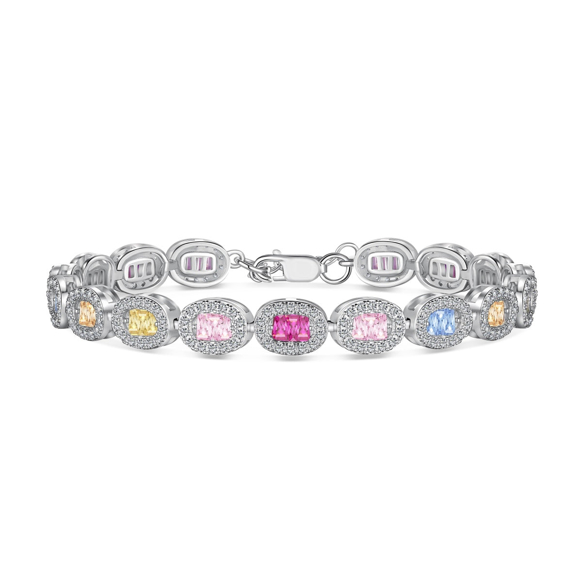 [ECHO ]Exquisite Ornate Emerald Cut Daily Bracelet