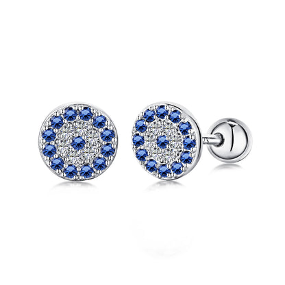[ECHO ]Devil's Eye Ear Bone Nail Earrings