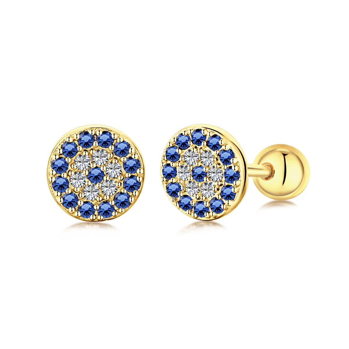 [ECHO ]Devil's Eye Ear Bone Nail Earrings