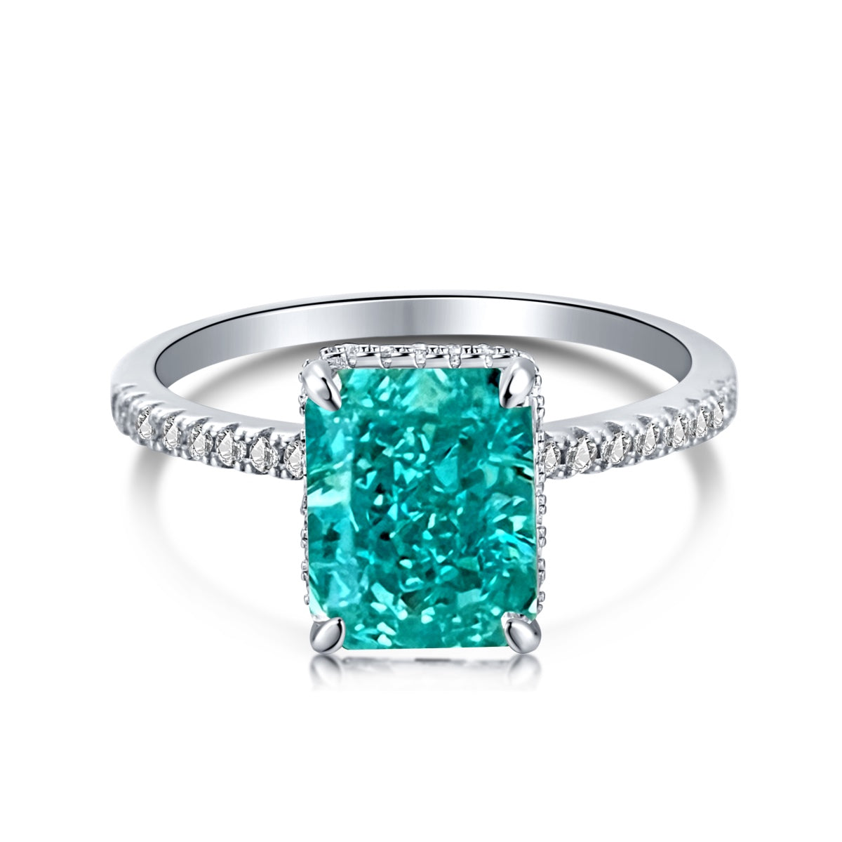 [ECHO ]4.0 Carat Luxurious Engagement Ring
