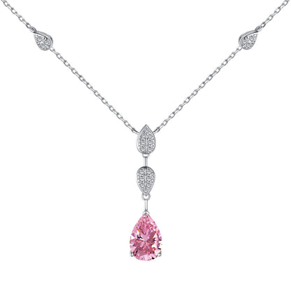 [ECHO ]Dazzling Pear Cut Necklace