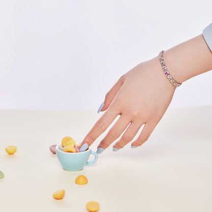 [ECHO ]Dazzling Unique Multi Shape Daily Bracelet