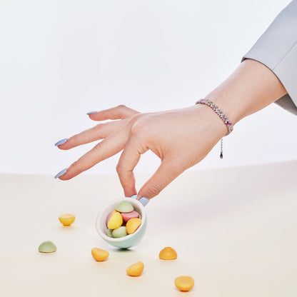 [ECHO ]Dazzling Unique Multi Shape Daily Bracelet