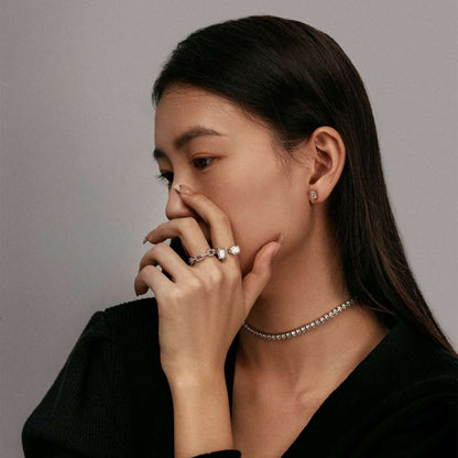 [ECHO ]Elegant Tennis Chain Necklace