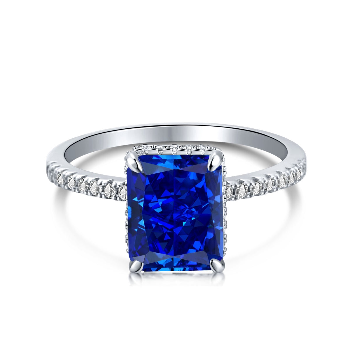 [ECHO ]4.0 Carat Luxurious Engagement Ring