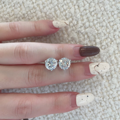 [ECHO ]Dainty Round Shape Earrings