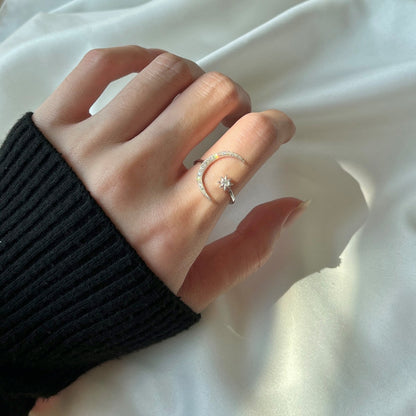 [ECHO ]Eternity Moon & Star Ring