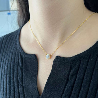 [ECHO ]Luxurious Round Cut Necklace