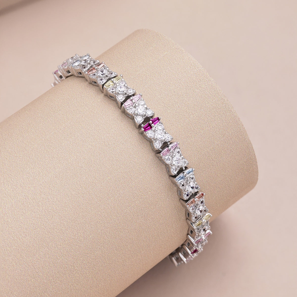 [ECHO ]Unique Colorful Flower Shape Daily Bracelet