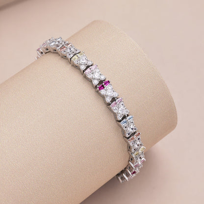 [ECHO ]Unique Colorful Flower Shape Daily Bracelet