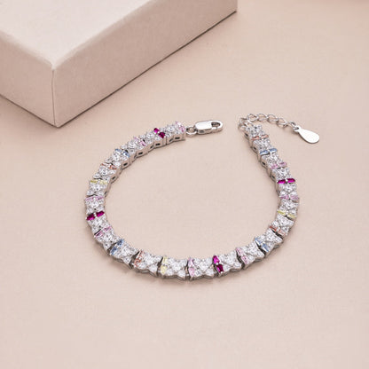 [ECHO ]Unique Colorful Flower Shape Daily Bracelet
