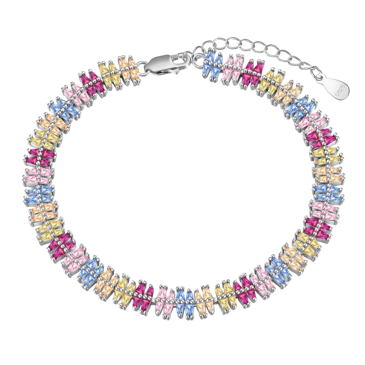 [ECHO ]Sparkling Exquisite Multi Cut Party Bracelet