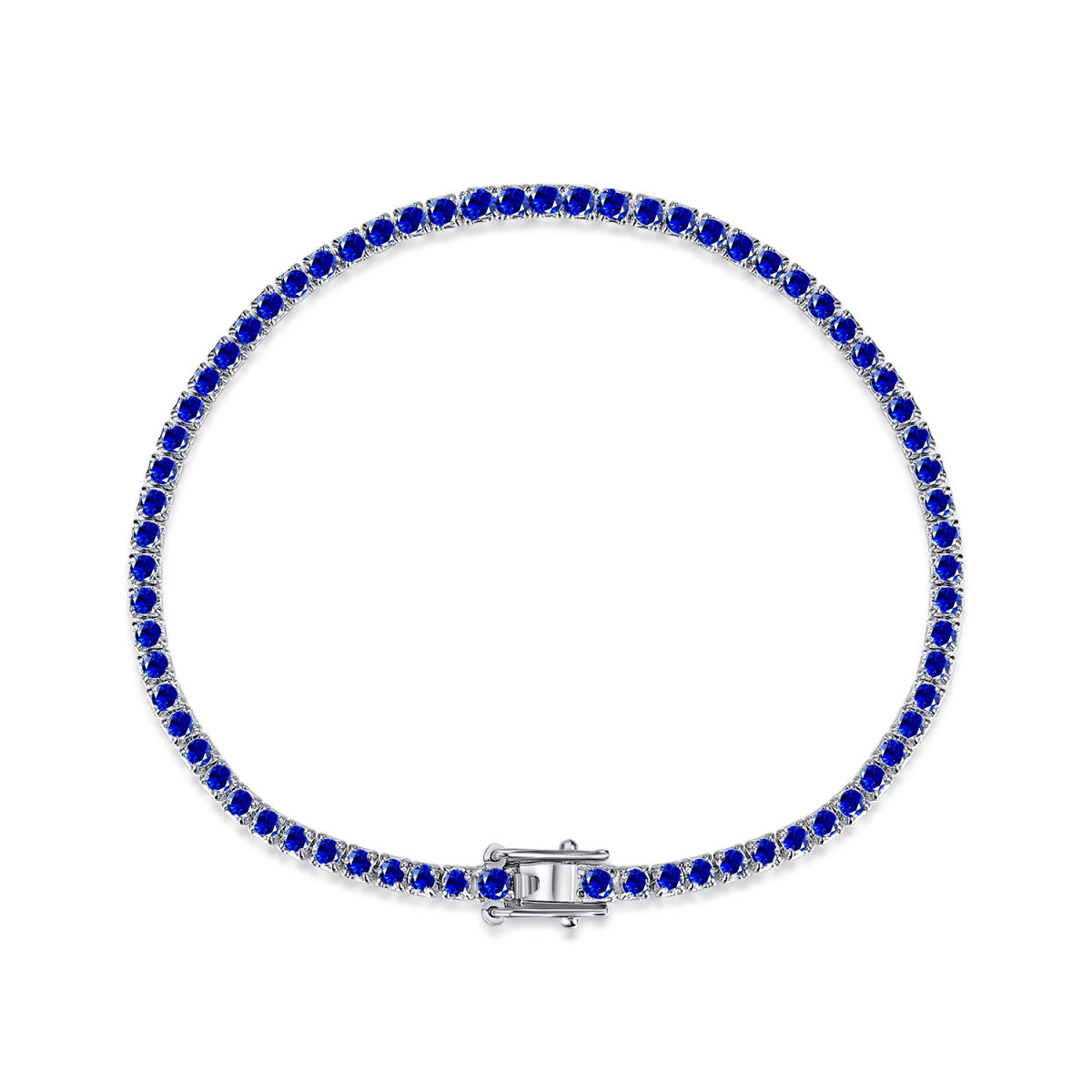 [ECHO ]Dazzling Colorful Round Cut Daily Bracelet
