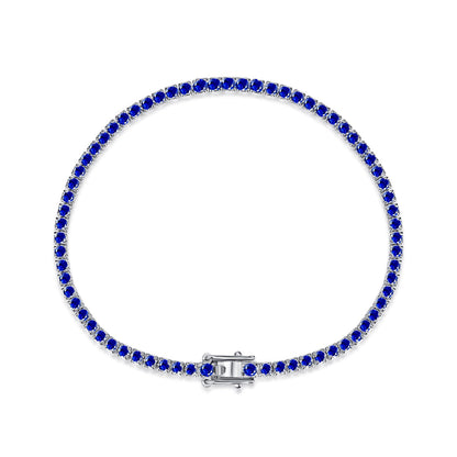 [ECHO ]Dazzling Colorful Round Cut Daily Bracelet