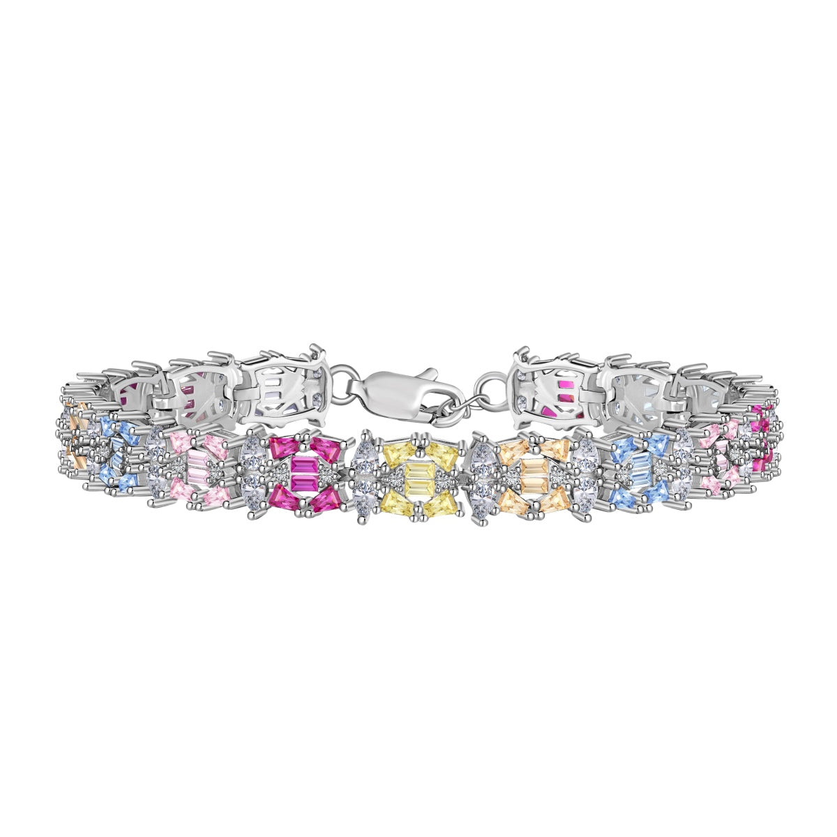[ECHO ]Delicate Colorful Multi Cut Party Bracelet