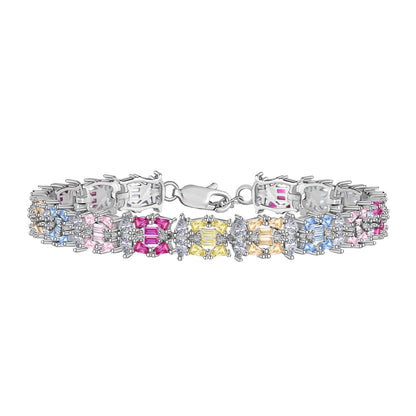 [ECHO ]Delicate Colorful Multi Cut Party Bracelet