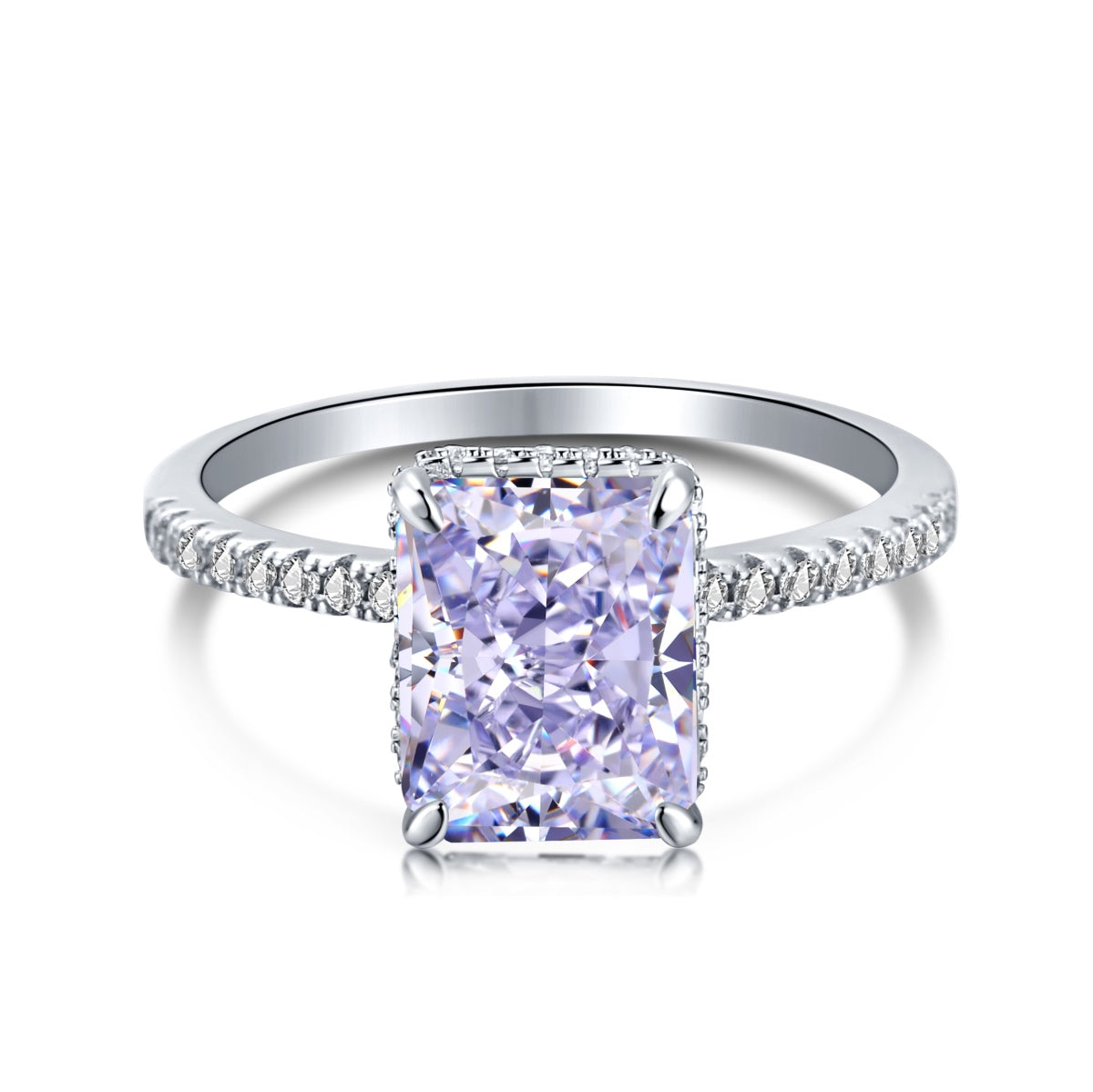 [ECHO ]4.0 Carat Luxurious Engagement Ring