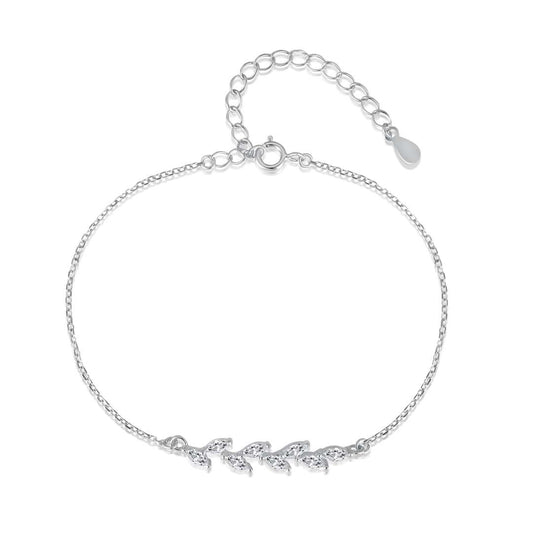 [ECHO ]Elegant Wheat Leaves Shape Bracelet