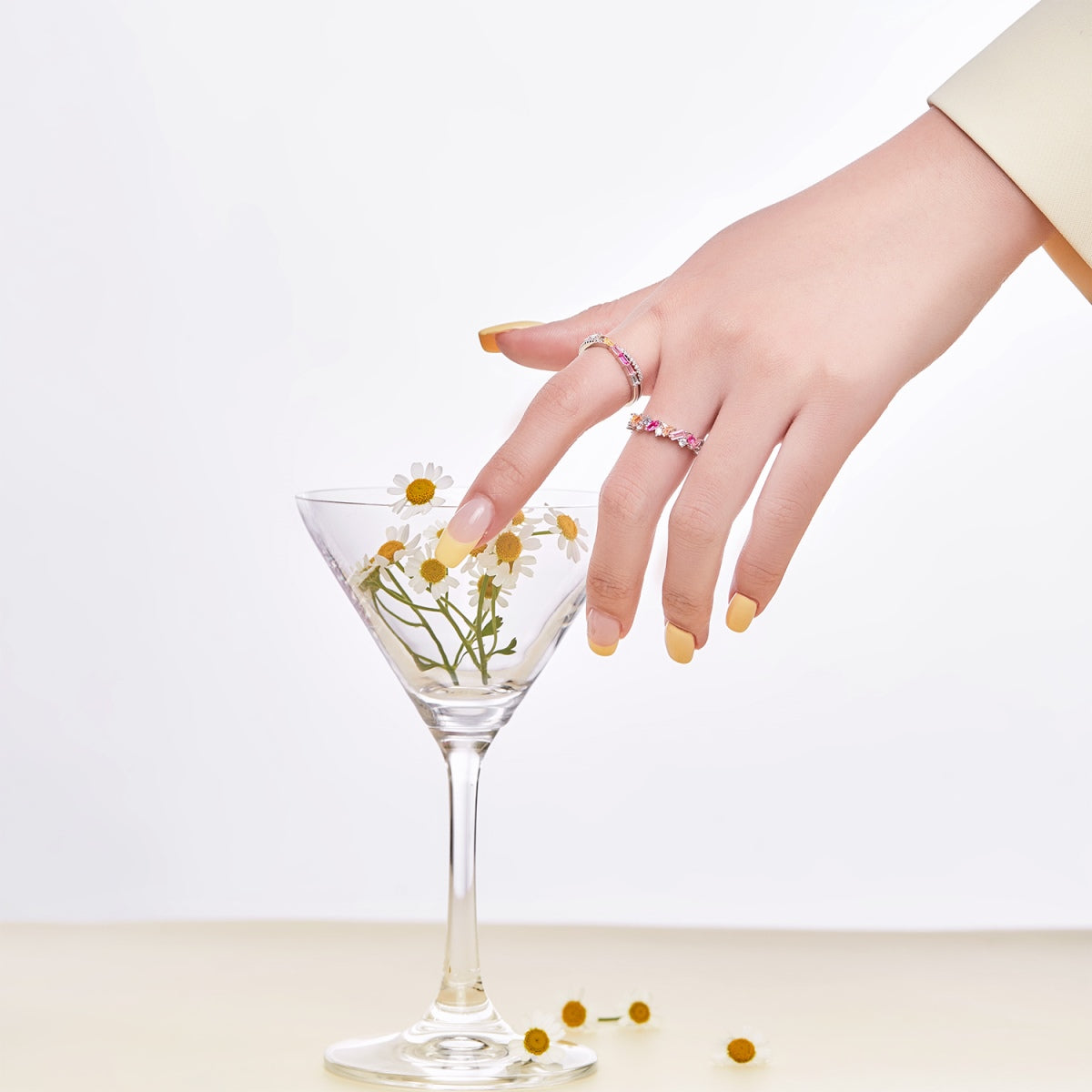 [ECHO ]Energetic Elegant Radiant Cut Party Ring