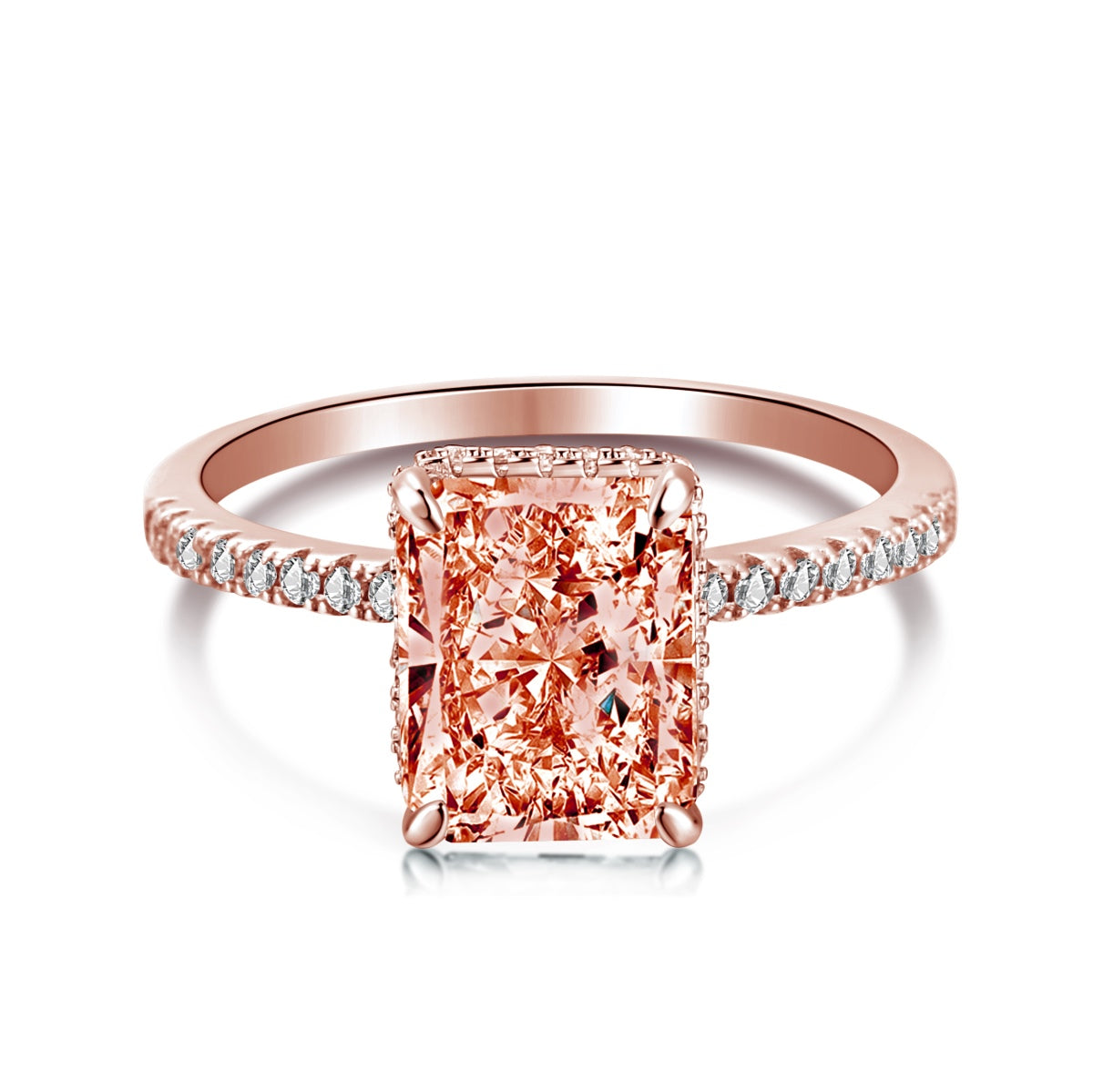 [ECHO ]4.0 Carat Luxurious Engagement Ring