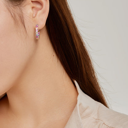 [ECHO ]Unique Round Cut Daily Earrings