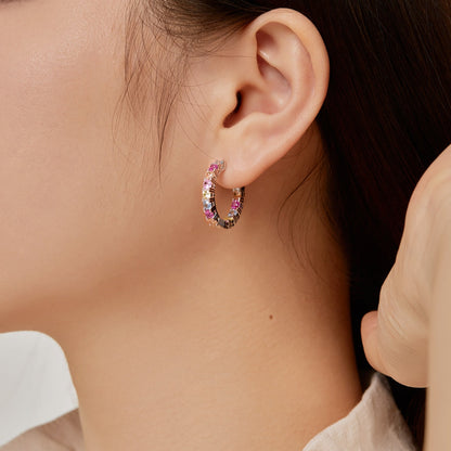 [ECHO ]Unique Round Cut Daily Earrings
