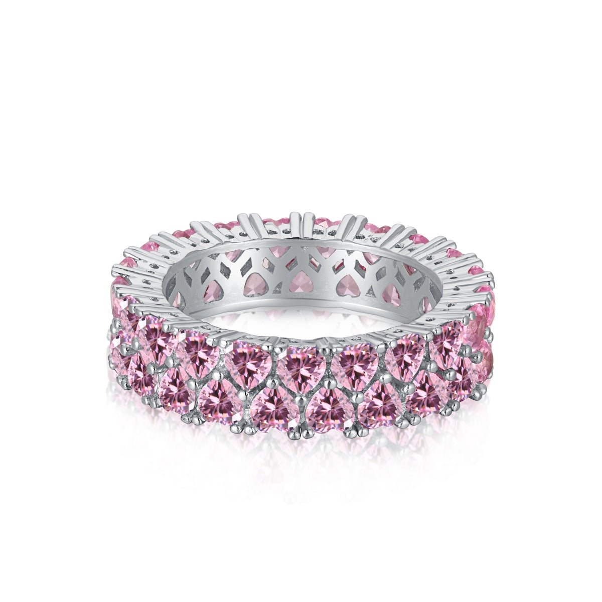 [ECHO ]Sparkling Full Heart Ring