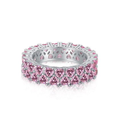 [ECHO ]Sparkling Full Heart Ring