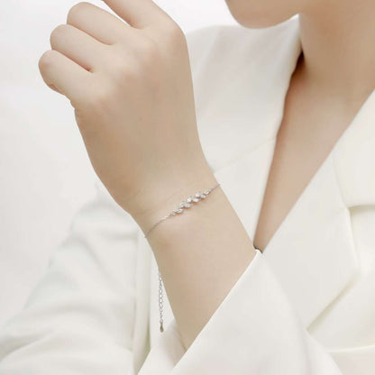 [ECHO ]Elegant Wheat Leaves Shape Bracelet