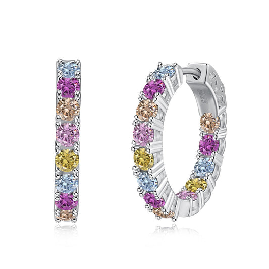 [ECHO ]Unique Round Cut Daily Earrings