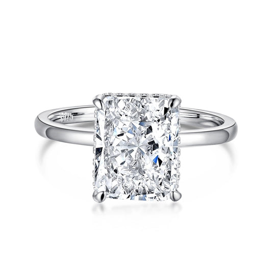 [ECHO ]4.0 Carat Ornate Enchanting Radiand Cut Banquet Ring