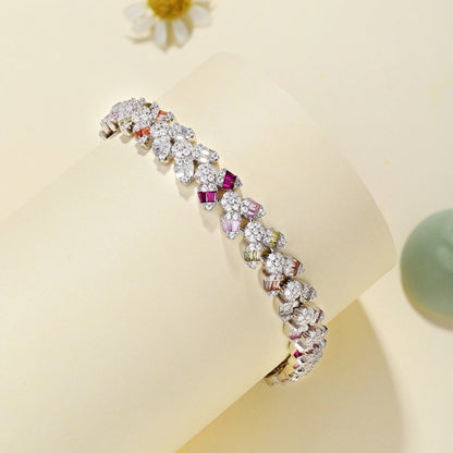 [ECHO ]Dainty Exquisite Flower Shape Daily Bracelet