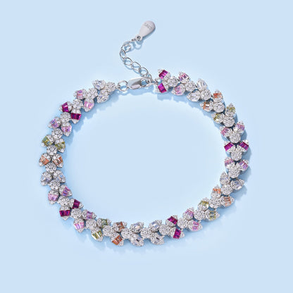 [ECHO ]Dainty Exquisite Flower Shape Daily Bracelet