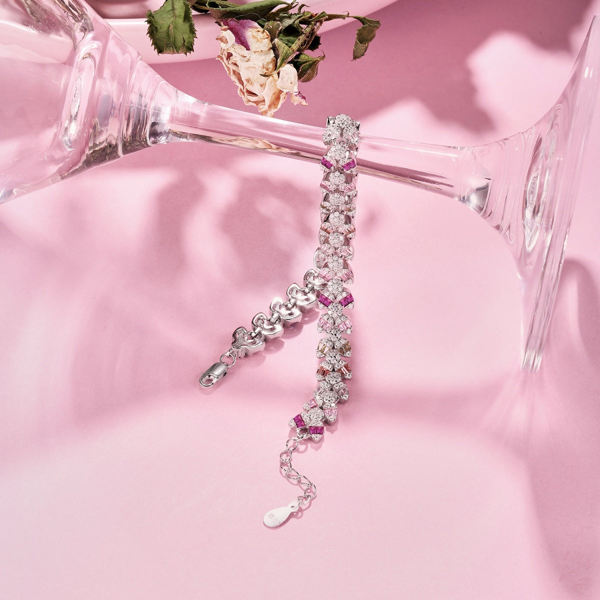 [ECHO ]Dainty Exquisite Flower Shape Daily Bracelet