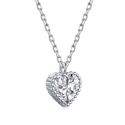 [ECHO ]Ornate Heart Shape Necklace