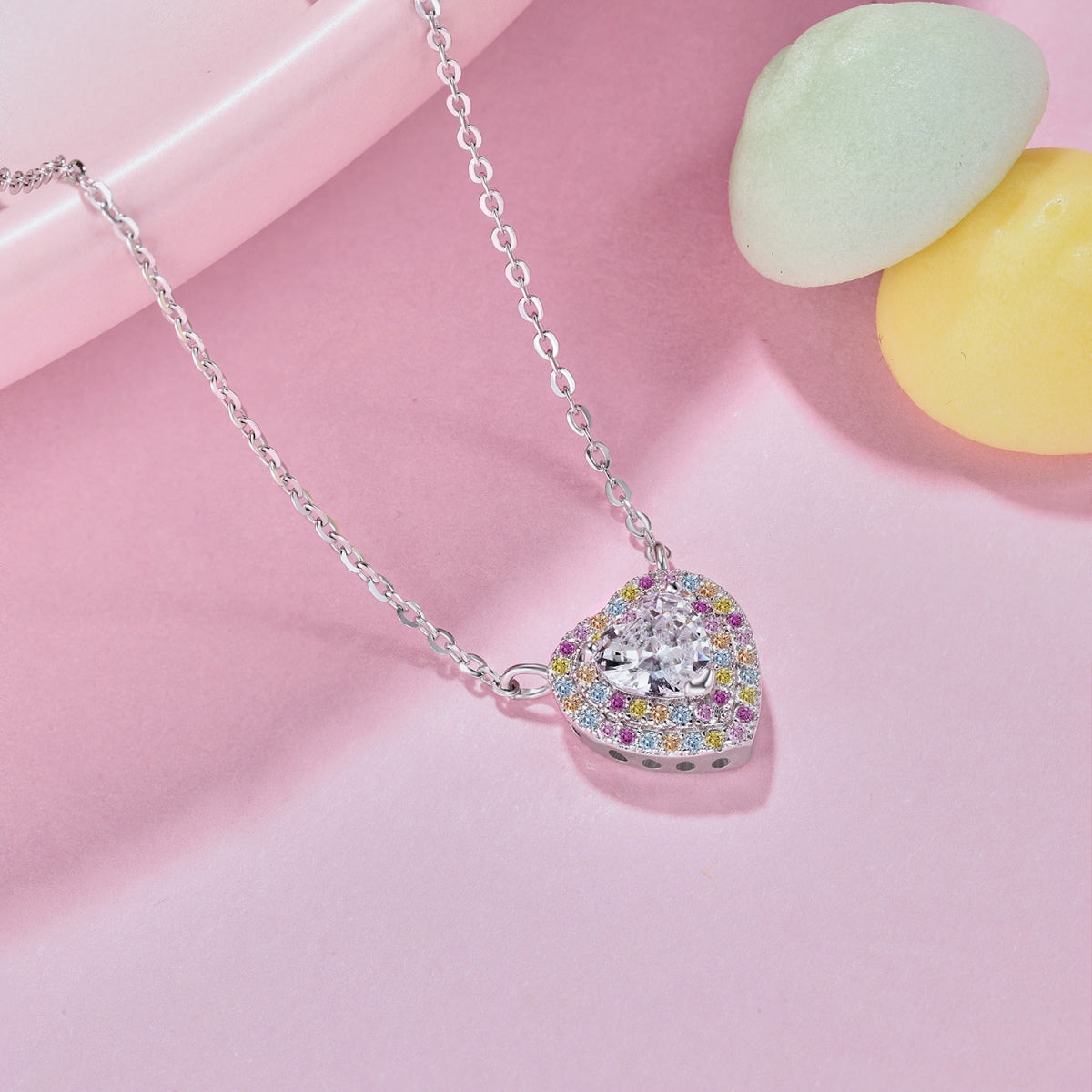 [ECHO ]Exquisite Heart Shape Necklace