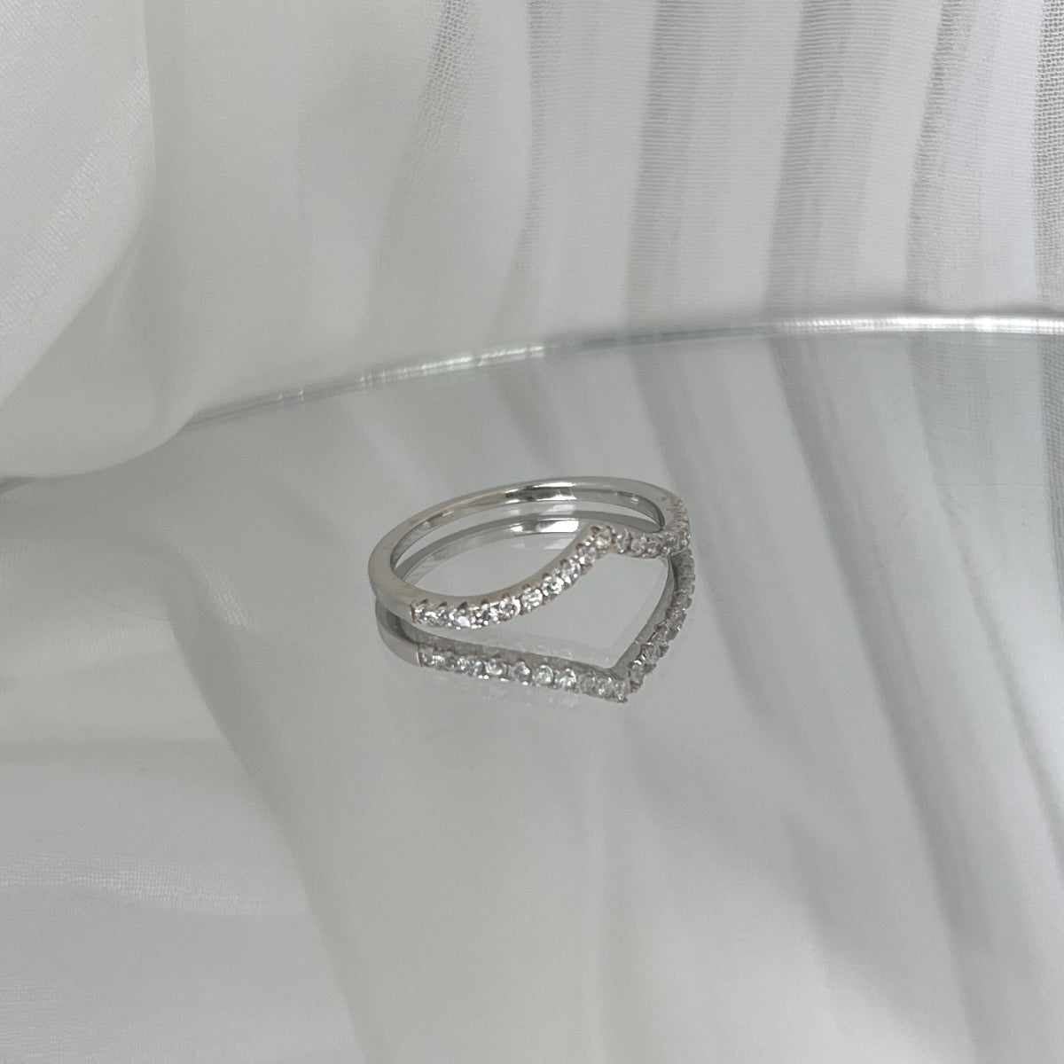 [ECHO ]Elaborate Tennis Band Ring